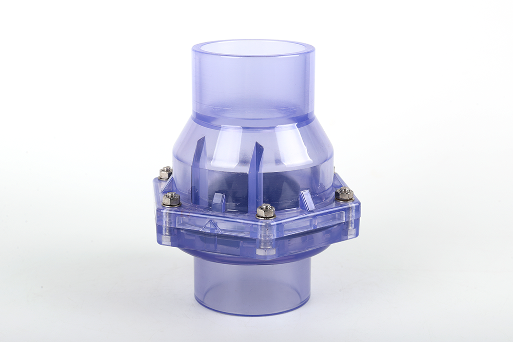 方正透明翻板式止回阀